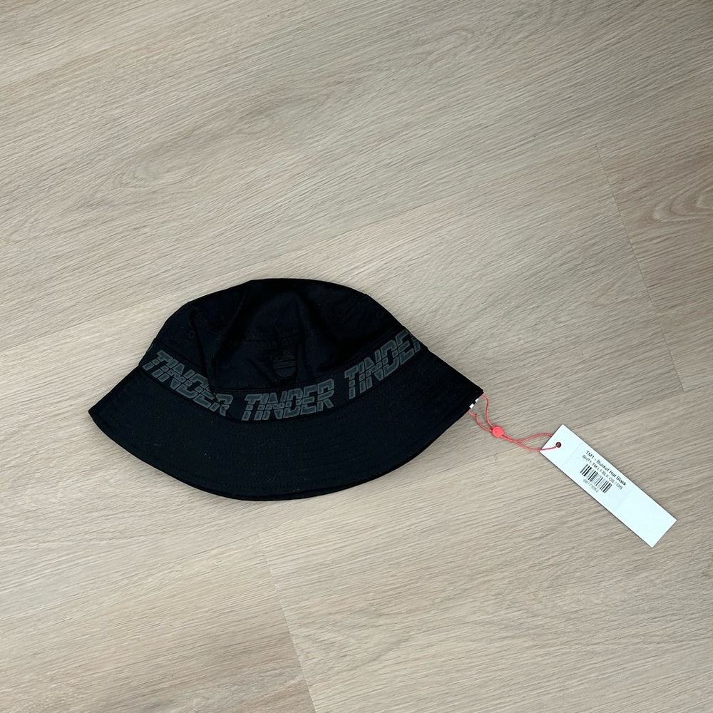 Exclusive Tinder Employee Black Bucket Hat with Logo